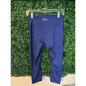 NoBull Project Blue Cropped Leggings Sz Medium